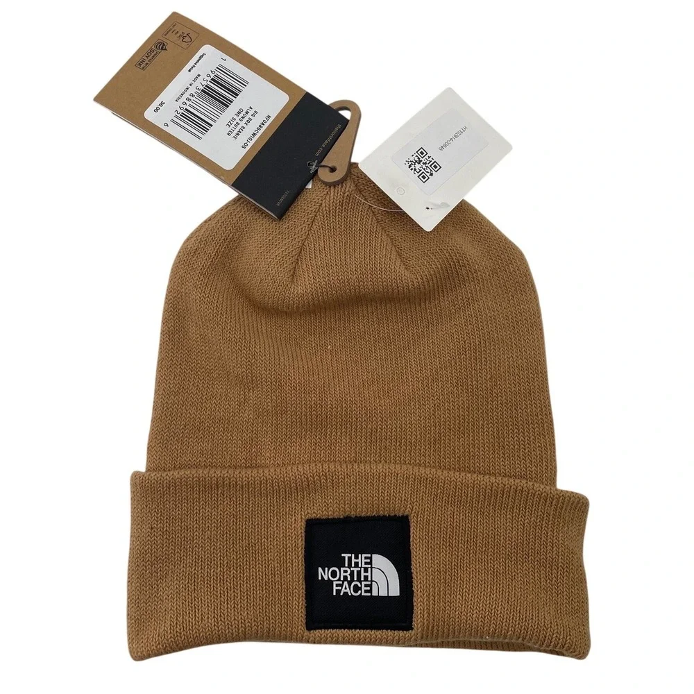 The North Face Beanie Big Box One Size Almond Butter New